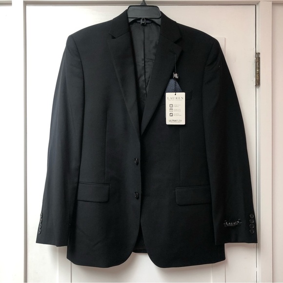 NWT Ralph Lauren Lattimore wool blend stretch fabric ultra flex jacket 40reg - Picture 1 of 11